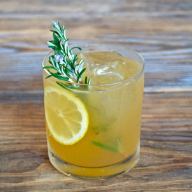 Rosemary Maple Bourbon Sour