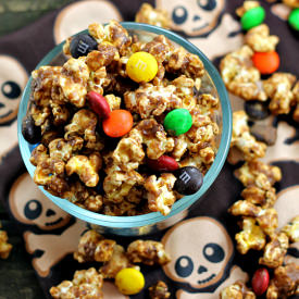 Halloween Candy Popcorn