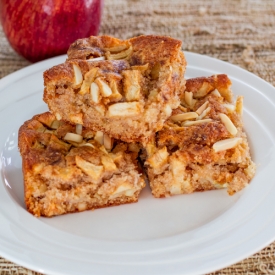 Apple and Almond Squares