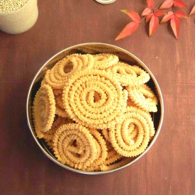 Thinai Murukku | Quinoa Chakli