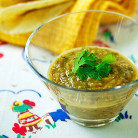 Roasted Tomatillo Salsa