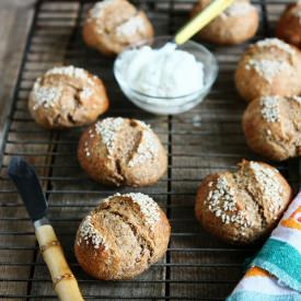 Whole Spelt Quark Rolls