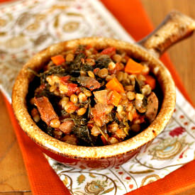 Healthy Kale and Sausage Stew