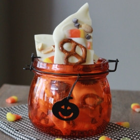 White Chocolate Halloween Bark