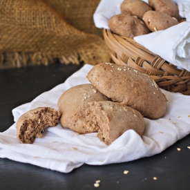 Honey Pumpkin Spice Black Bread