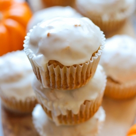 Pumpkin Doughnut Muffins