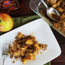 Spiked Apple Crisp