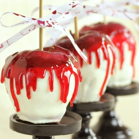 Bloody Candy Apples