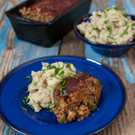 Meatloaf & Brown Butter Potatoes