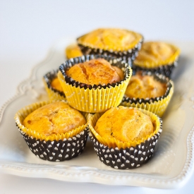 Sweet Potato and Cheese Muffins