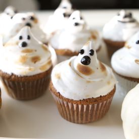 Halloween Pumpkin Spook-Cakes