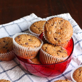 Pumpkin Chocolate Chip Muffins