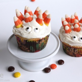 Monster and Mummy Cupcakes