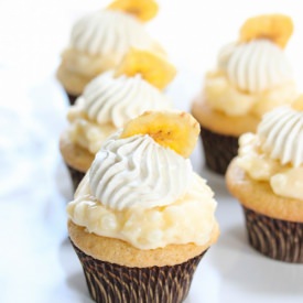 Gluten Free Banana Pudding Cupcakes