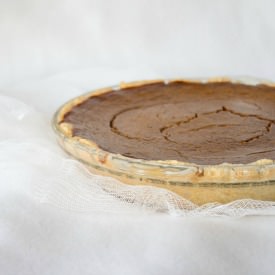 Pumpkin Pie with a Press-In Crust