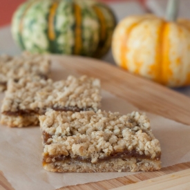 Pumpkin Pie Oatmeal Bars