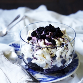 Eton Mess with Mulberries