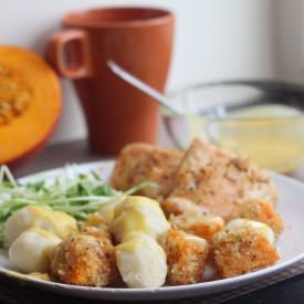 Pumpkin with Panko