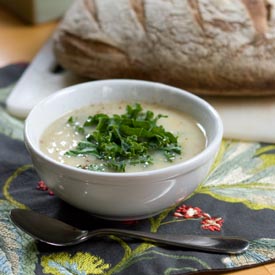 Potato, Leek & Kale Soup