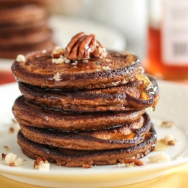 Paleo Spiced Pumpkin Pancakes