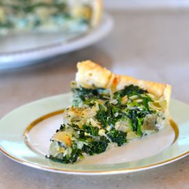 Spinach Artichoke Tart