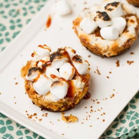 Sweet Potato Cheesecake Cups