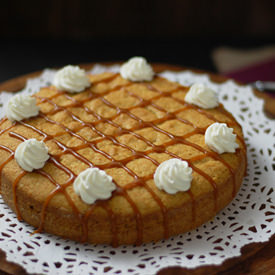 Butternut Squash Cake with Caramel