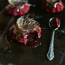 Halloween Molten Lava Cakes