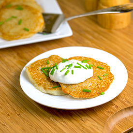 Quick Potato Pancakes (Latkes)