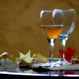 Homemade Sweet Grape Wine