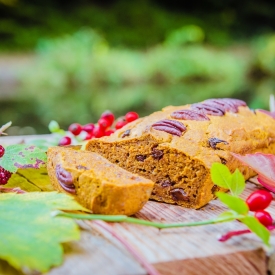 Spiced Pumpkin + Pecan Spelt Bread