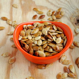 Perfectly Roasted Pumpkin Seeds