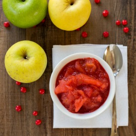 Slow Cooker Candy Apple Applesauce