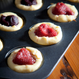 Mini Baked Cheesecakes