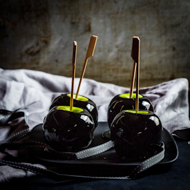 Black Candy Apples