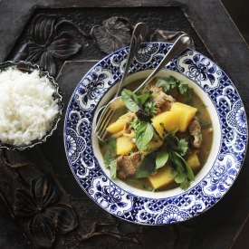 Thai Red Curry Pork with Pineapple