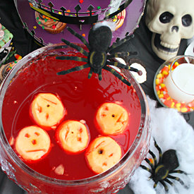 Shrunken Head Halloween Punch