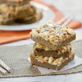 Pumpkin Spice Gooey Magic Bars