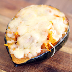 Stuffed Acorn Squash with Gruyere