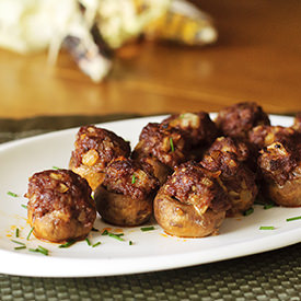 Chorizo-Stuffed Mushrooms