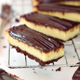 Triple Chocolate Cheesecake Bars