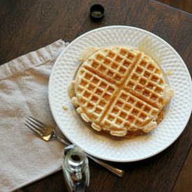 Coconut and Vanilla Bean Waffles