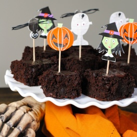 “Trick or Beet” Brownies