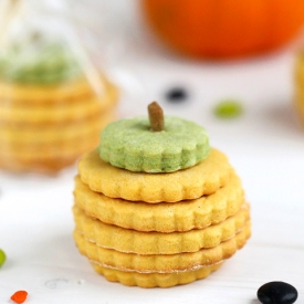 3-D Pumpkin Cookies