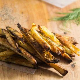 Crispy Oven-Baked Dill Fries