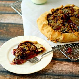 Plum Pecan Gallette