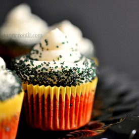 Dead Velvet Mini Cupcakes