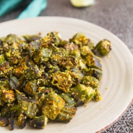 Stir-Fried Okra with Coconut