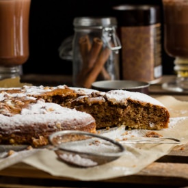 Walnut Nutmeg Cake