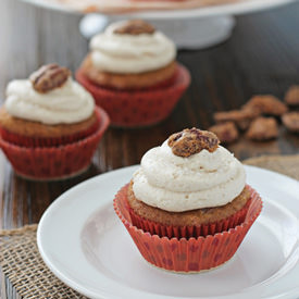 Brown Butter Pumpkin Cupcakes